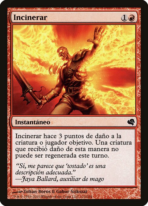 Incinerate (112) [Salvat 2011]