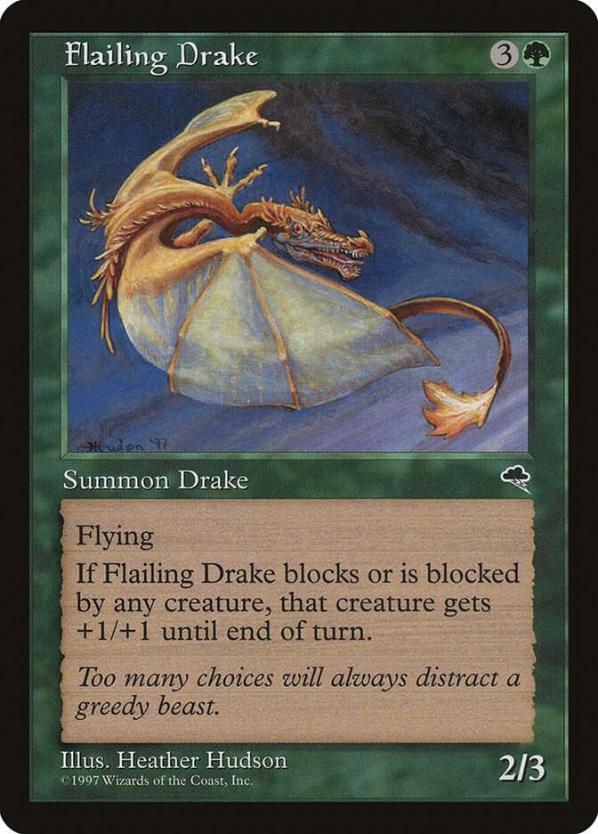 Flailing Drake (227) [Tempest]