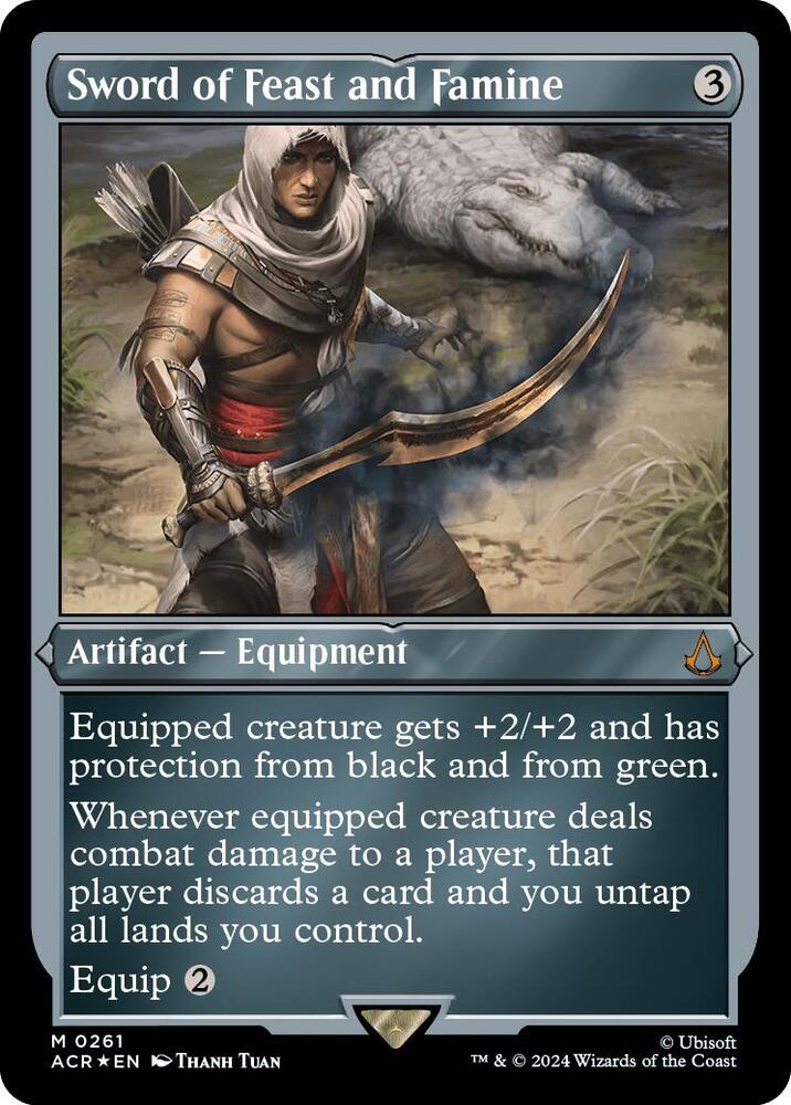 Sword of Feast and Famine (Foil Etched) (261) [Assassin's Creed]