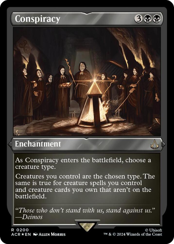 Conspiracy (Foil Etched) (200) [Assassin's Creed]