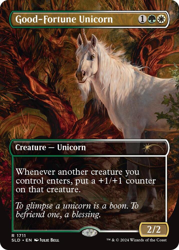 Good-Fortune Unicorn (1711) [Secret Lair Drop]