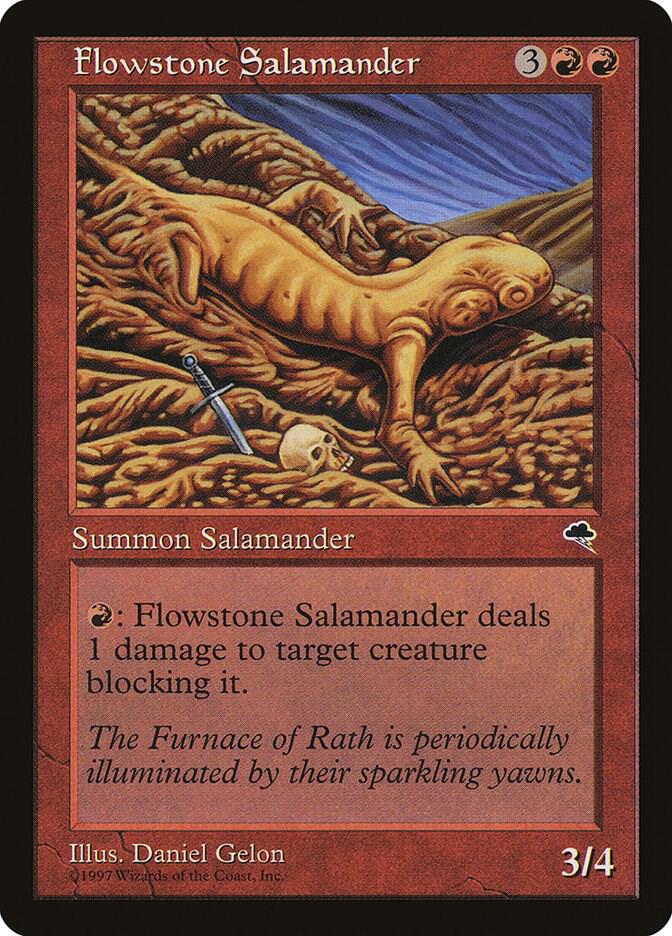 Flowstone Salamander (175) [Tempest]