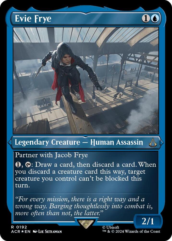 Evie Frye (Foil Etched) (192) [Assassin's Creed]