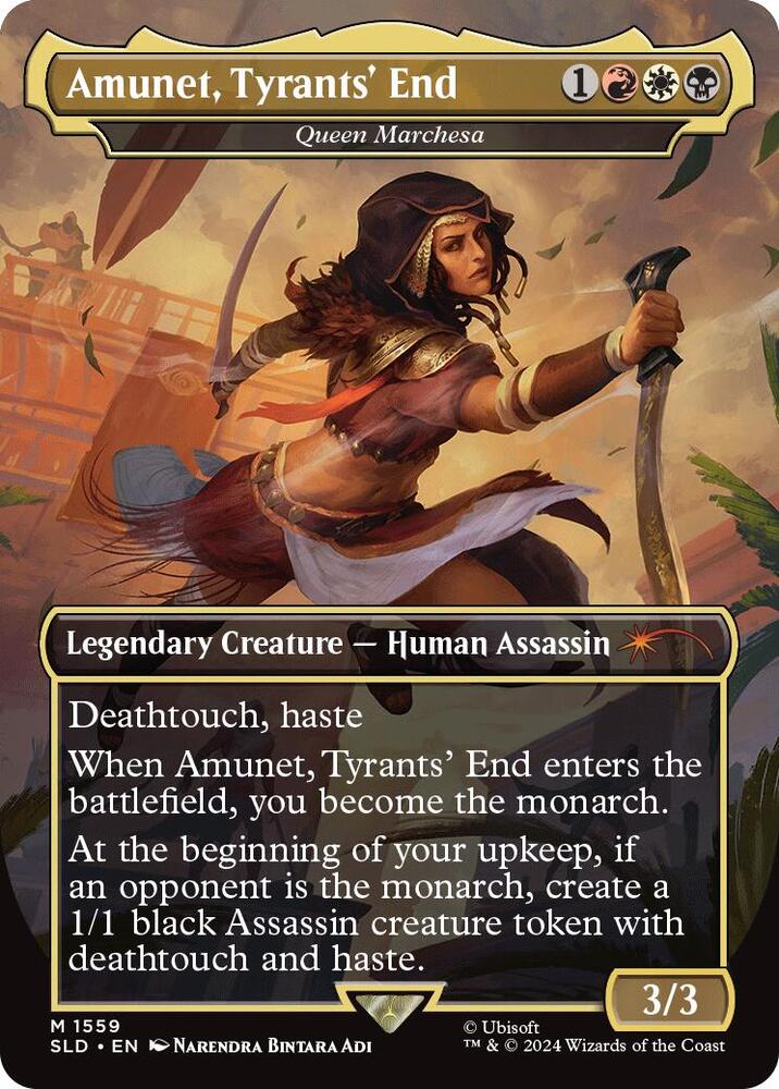 Amunet, Tyrants' End - Queen Marchesa (1559) [Secret Lair Drop]