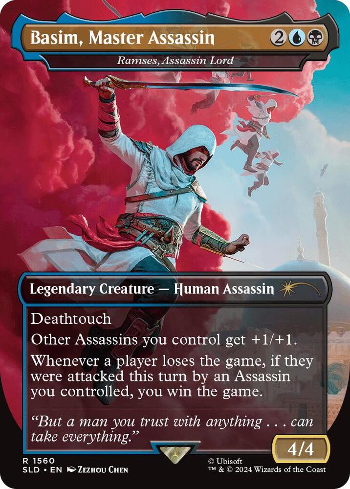 Basim, Master Assassin - Ramses, Assassin Lord (1560) [Secret Lair Drop]