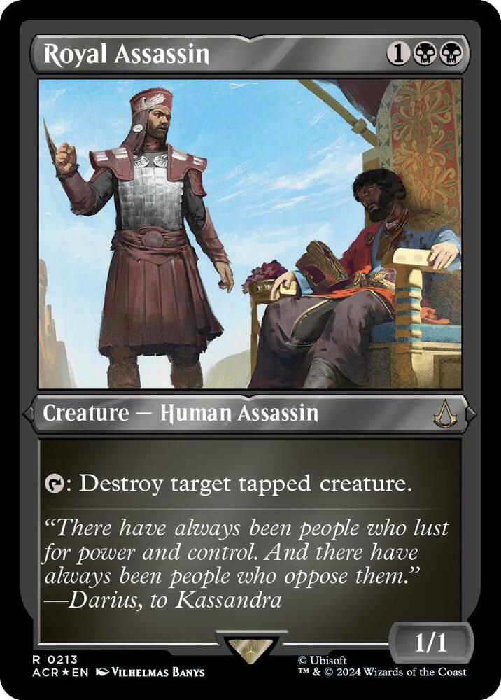 Royal Assassin (Foil Etched) (213) [Assassin's Creed]