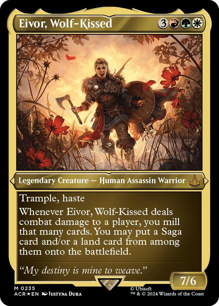 Eivor, Wolf-Kissed (Foil Etched) (235) [Assassin's Creed]