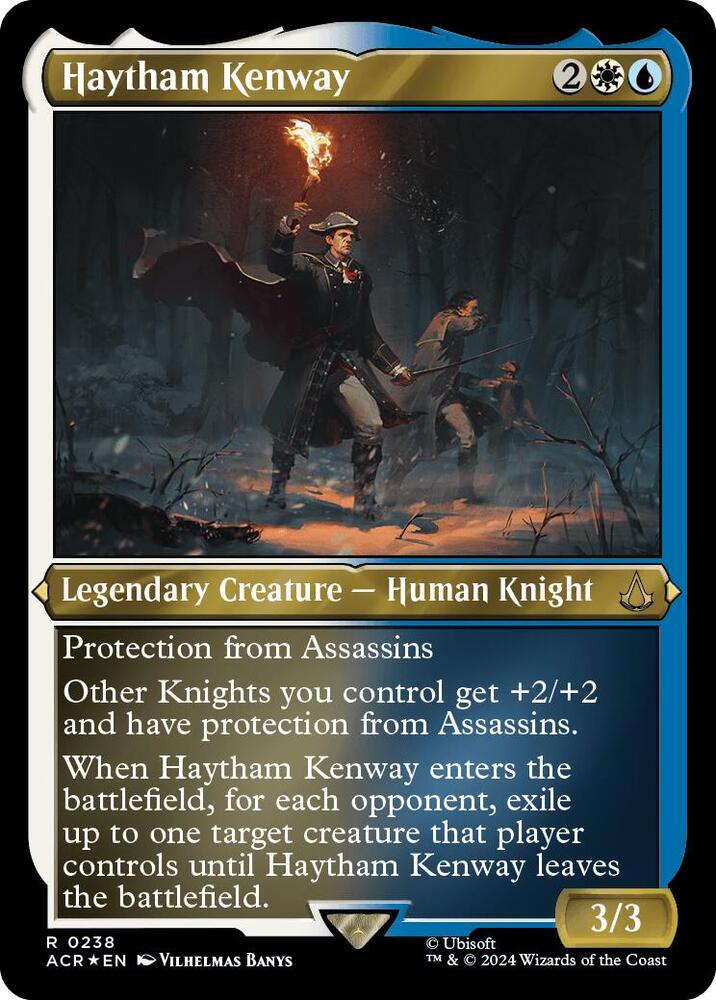 Haytham Kenway (Foil Etched) (238) [Assassin's Creed]