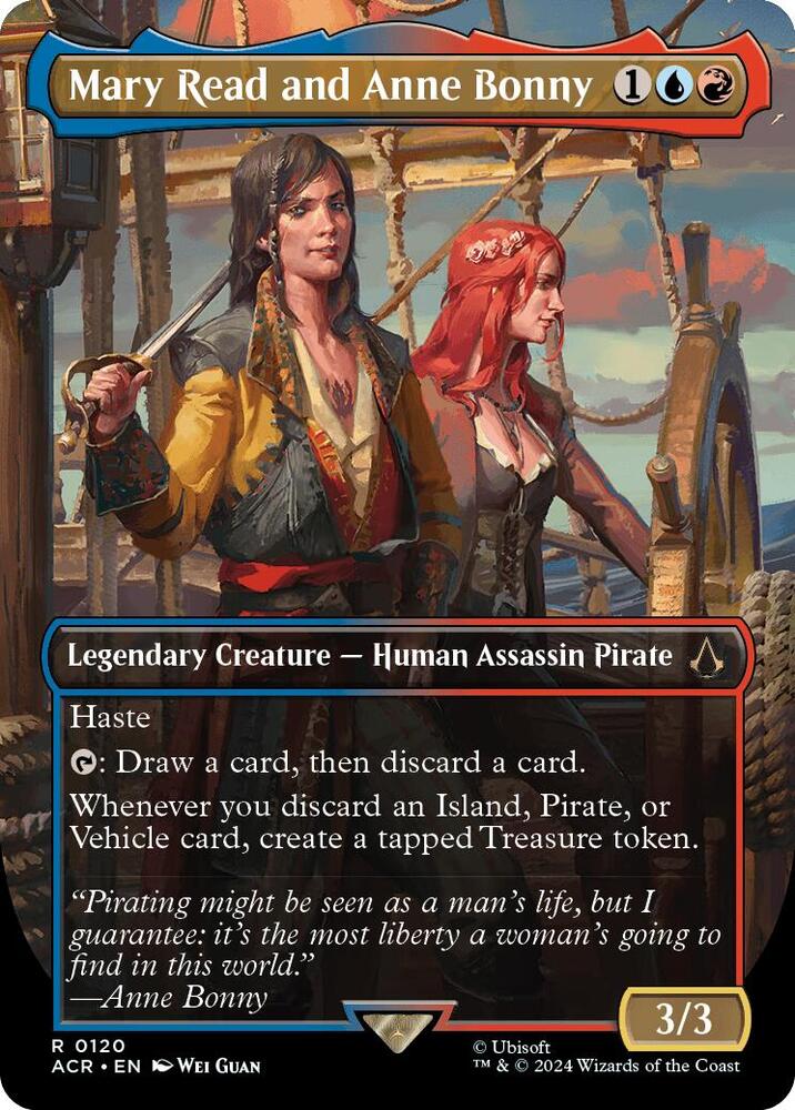 Mary Read and Anne Bonny (Borderless) (120) [Assassin's Creed]