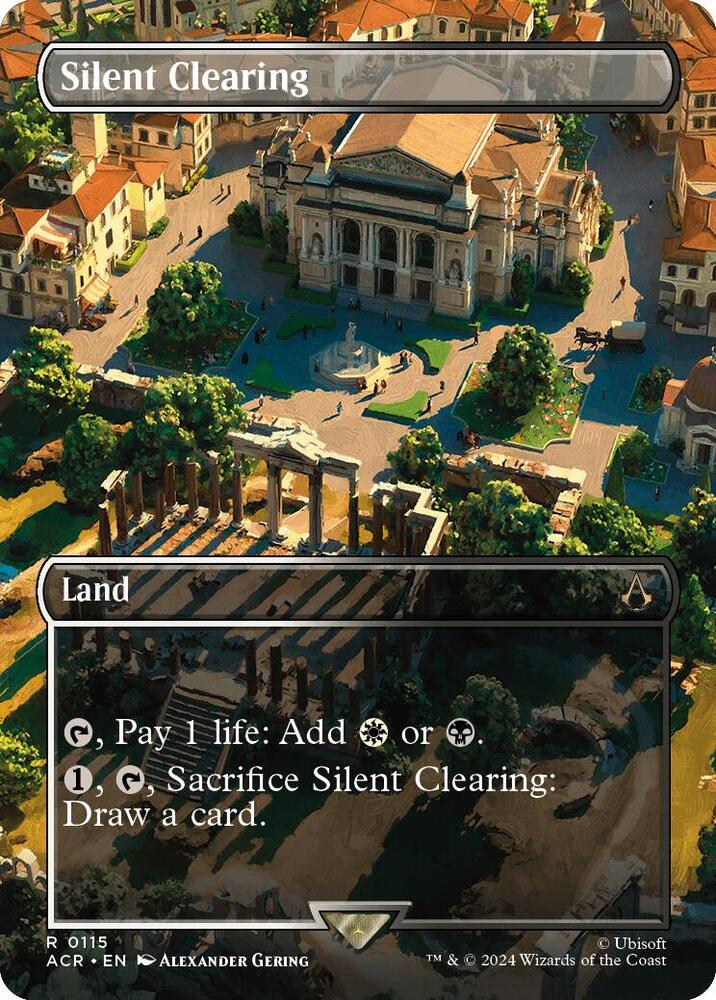 Silent Clearing (Borderless) (115) [Assassin's Creed]