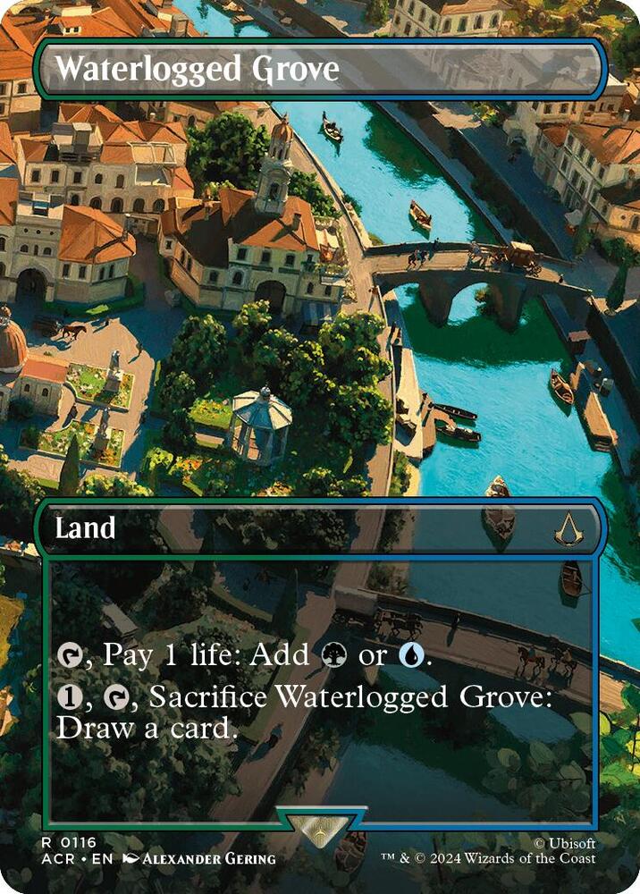 Waterlogged Grove (Borderless) (116) [Assassin's Creed]