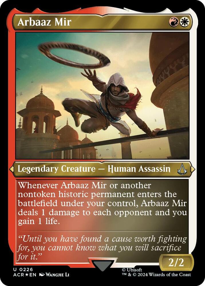 Arbaaz Mir (Foil Etched) (226) [Assassin's Creed]