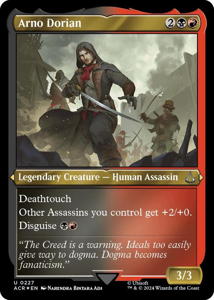 Arno Dorian (Foil Etched) (227) [Assassin's Creed]