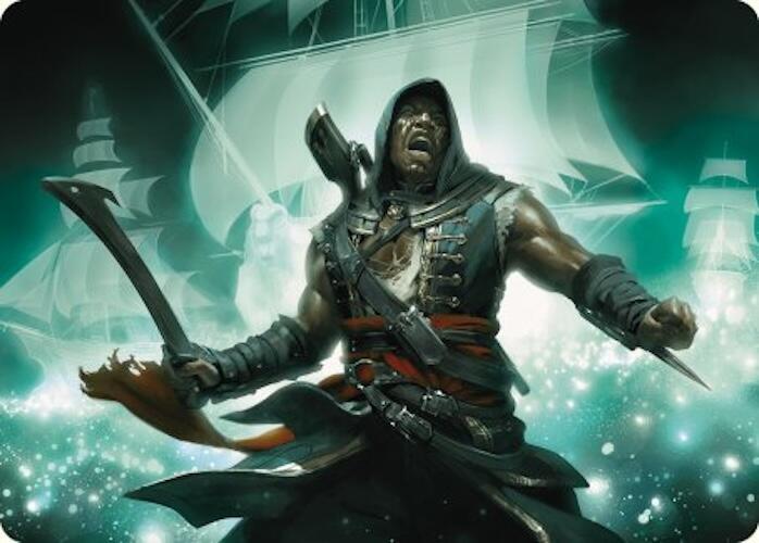 Adewale, Breaker of Chains Art Card (14) [Universes Beyond: Assassin's Creed Art Series]