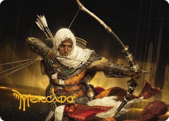 Bayek of Siwa Art Card (Gold-Stamped Signature) (16) [Universes Beyond: Assassin's Creed Art Series]