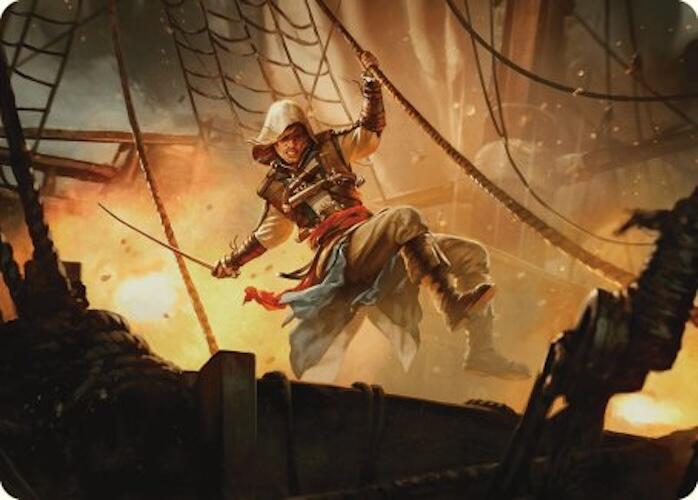 Edward Kenway Art Card (5) [Universes Beyond: Assassin's Creed Art Series]