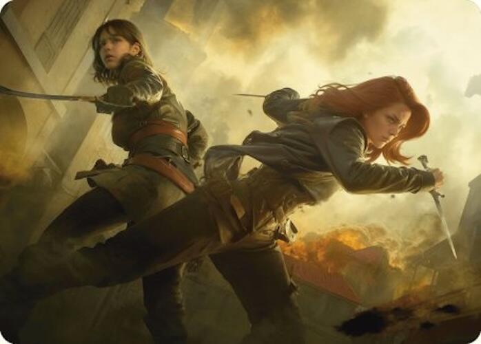 Mary Read and Anne Bonny Art Card (7) [Universes Beyond: Assassin's Creed Art Series]