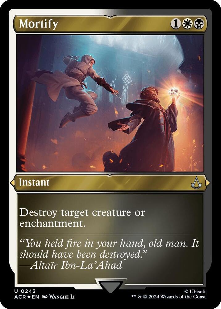 Mortify (Foil Etched) (243) [Assassin's Creed]
