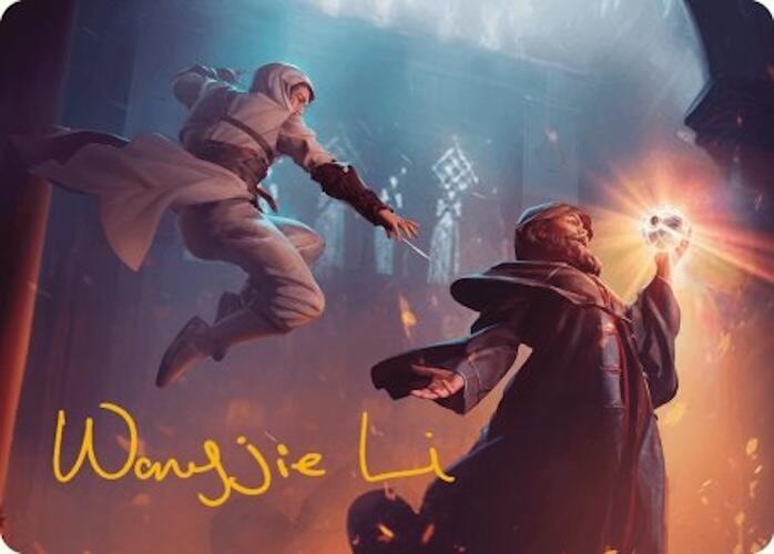 Mortify Art Card (Gold-Stamped Signature) (12) [Universes Beyond: Assassin's Creed Art Series]
