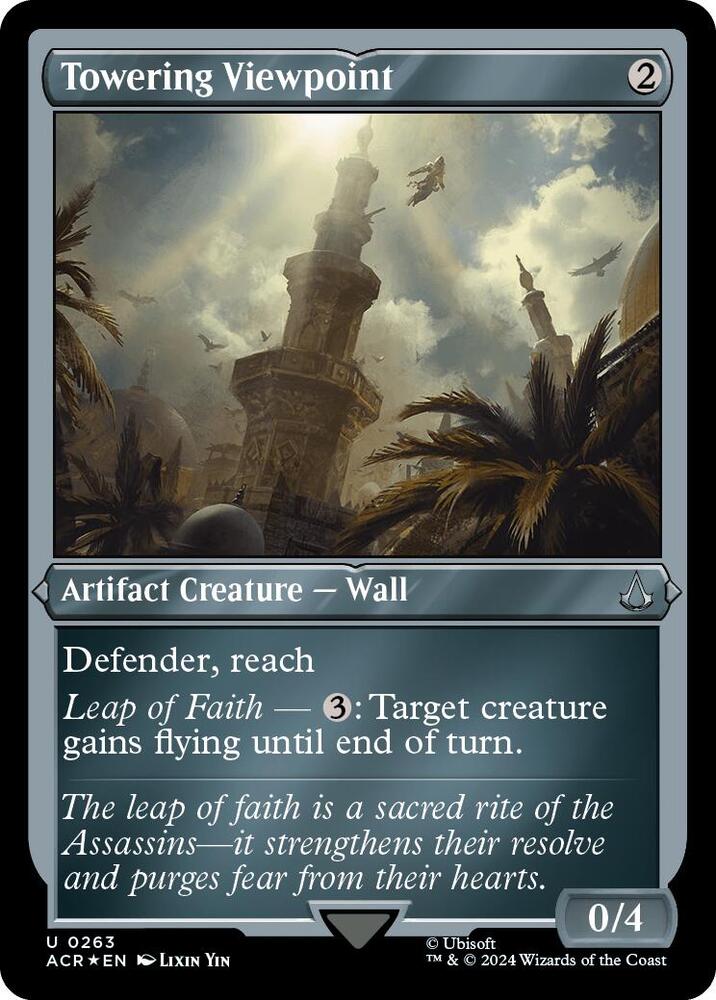Towering Viewpoint (Foil Etched) (263) [Assassin's Creed]