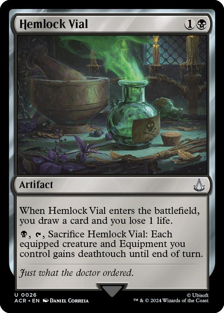 Hemlock Vial (26) [Assassin's Creed]