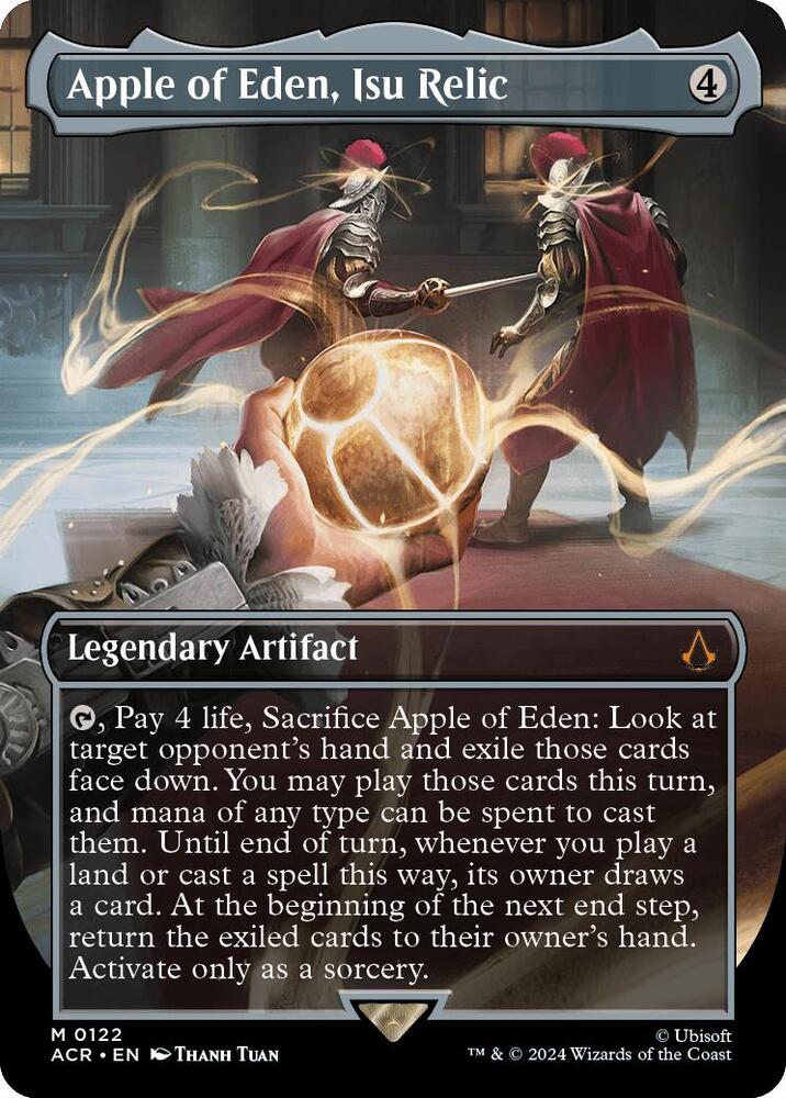 Apple of Eden, Isu Relic (Borderless) (122) [Assassin's Creed]