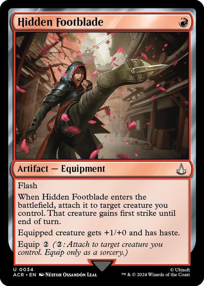 Hidden Footblade (34) [Assassin's Creed]