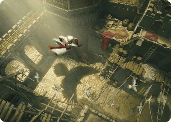 Rooftop Bypass Art Card (20) [Universes Beyond: Assassin's Creed Art Series]