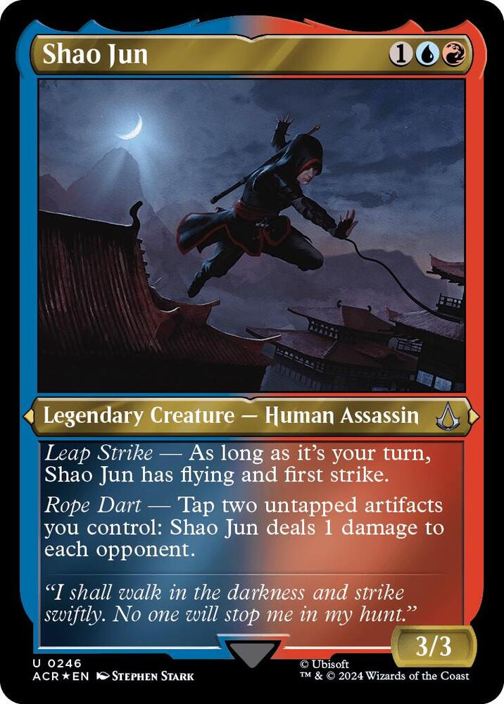 Shao Jun (Foil Etched) (246) [Assassin's Creed]