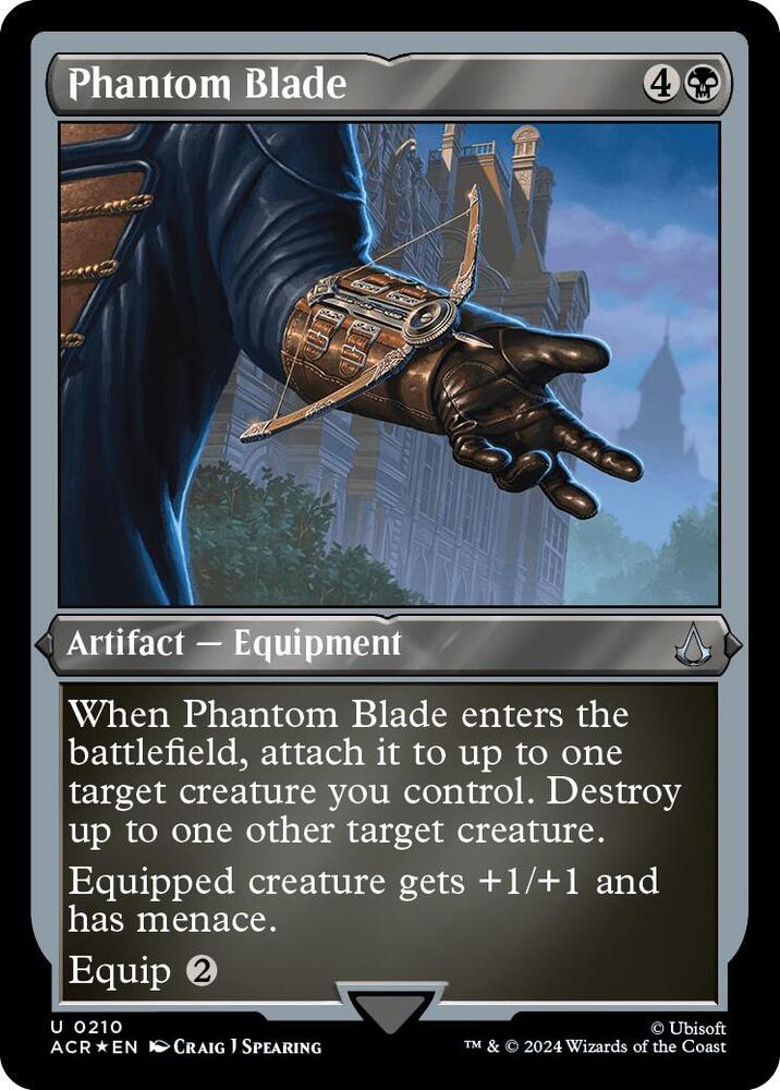 Phantom Blade (Foil Etched) (210) [Assassin's Creed]