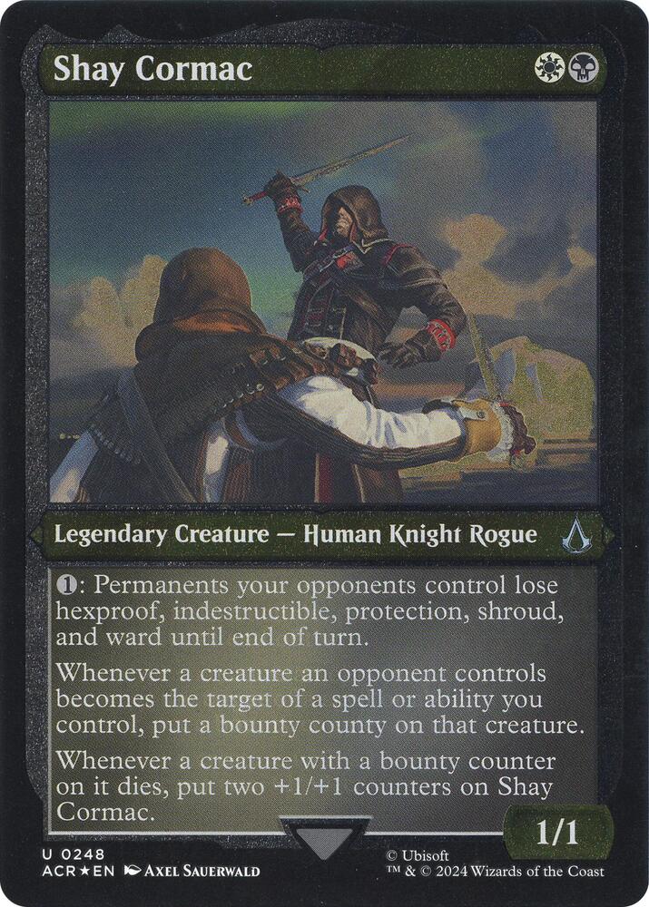 Shay Cormac (Foil Etched) (248) [Assassin's Creed]