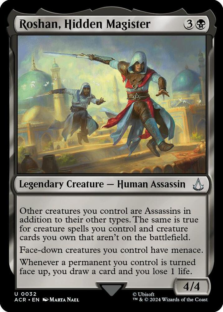 Roshan, Hidden Magister (32) [Assassin's Creed]