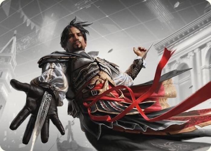 Ezio Auditore da Firenze Art Card (13) [Universes Beyond: Assassin's Creed Art Series]