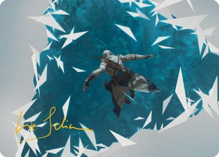 Restart Sequence Art Card (Gold-Stamped Signature) (3) [Universes Beyond: Assassin's Creed Art Series]