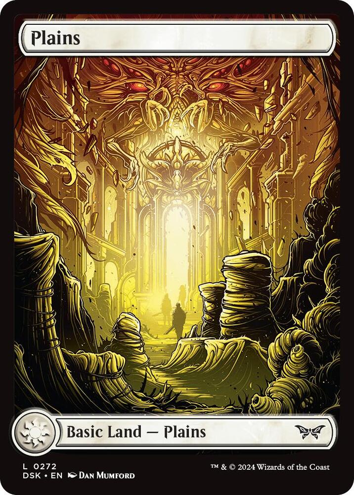 Plains (0272) - Full Art [Duskmourn: House of Horror]