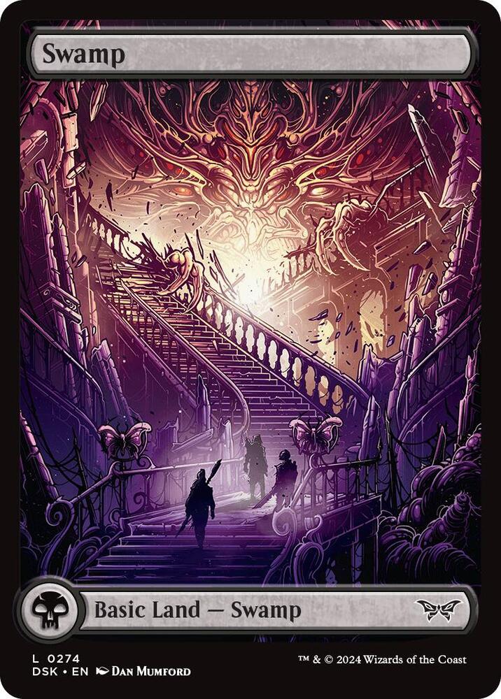 Swamp (0274) - Full Art [Duskmourn: House of Horror]