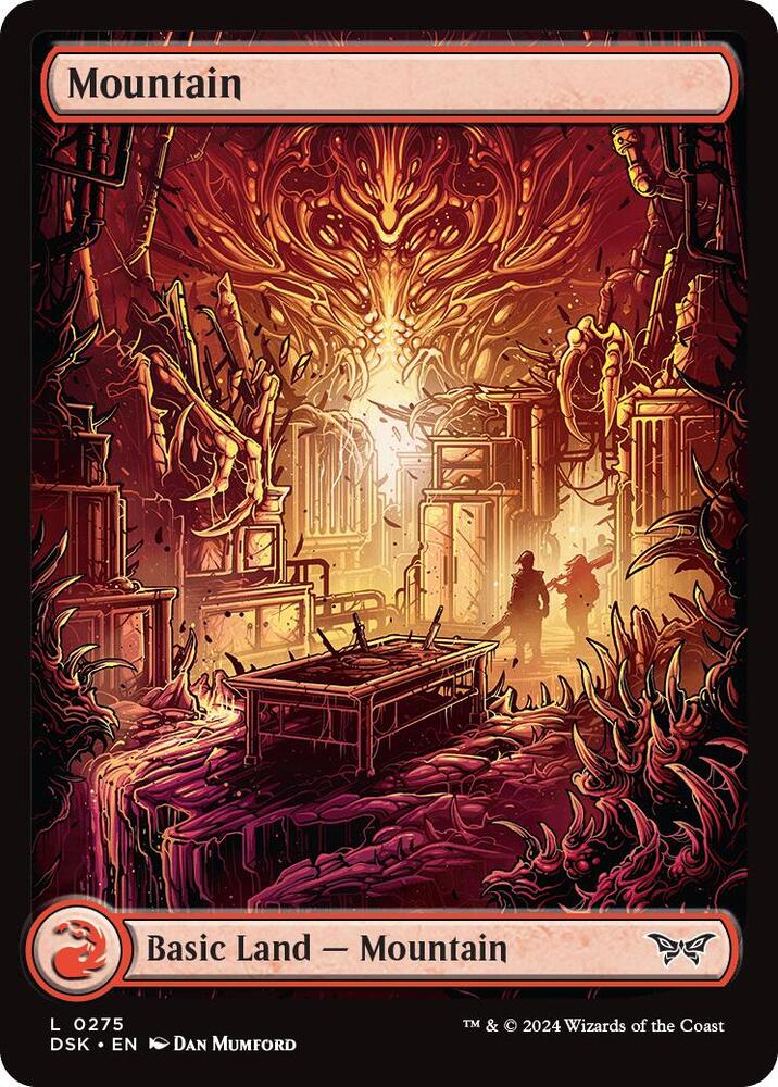Mountain (0275) - Full Art [Duskmourn: House of Horror]