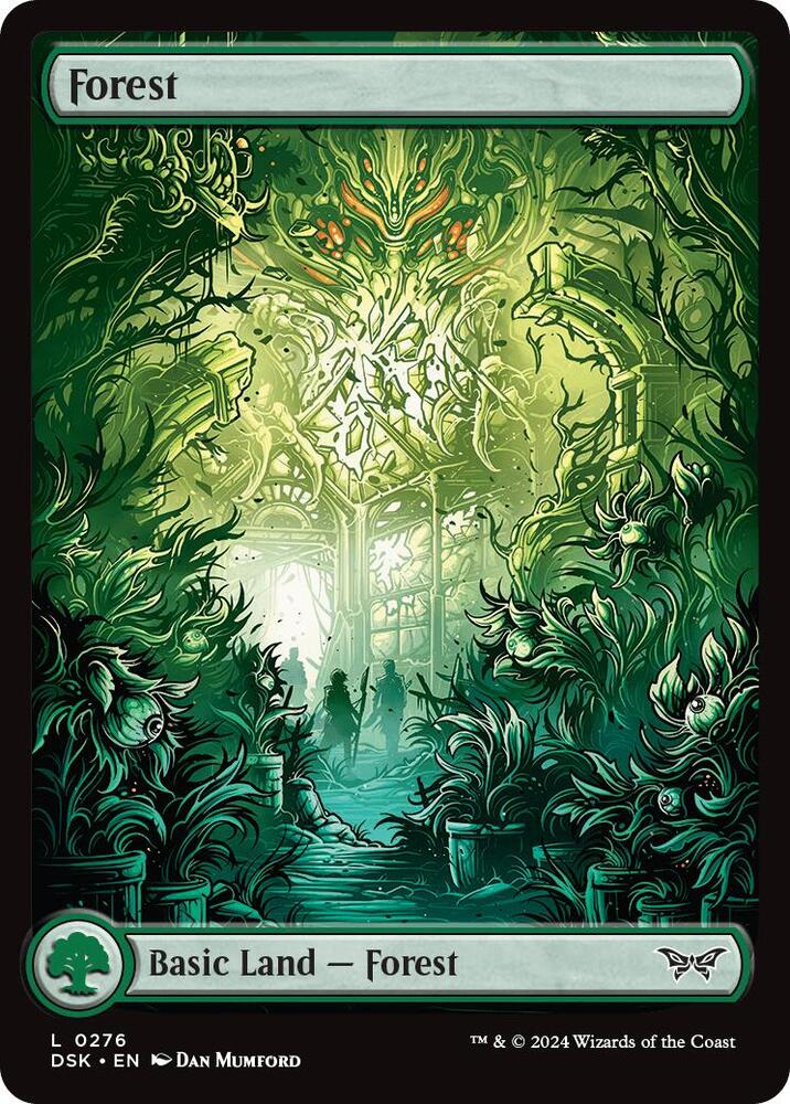 Forest (0276) - Full Art [Duskmourn: House of Horror]