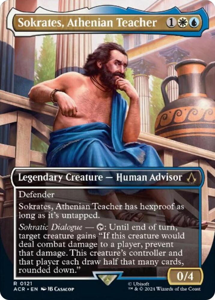Sokrates, Athenian Teacher (Borderless) (121) [Assassin's Creed]