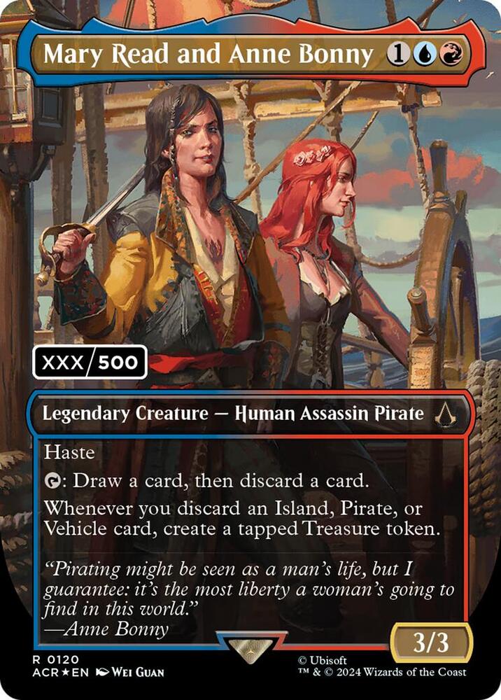 Mary Read and Anne Bonny (English) (Serial Numbered) (120) [Assassin's Creed]