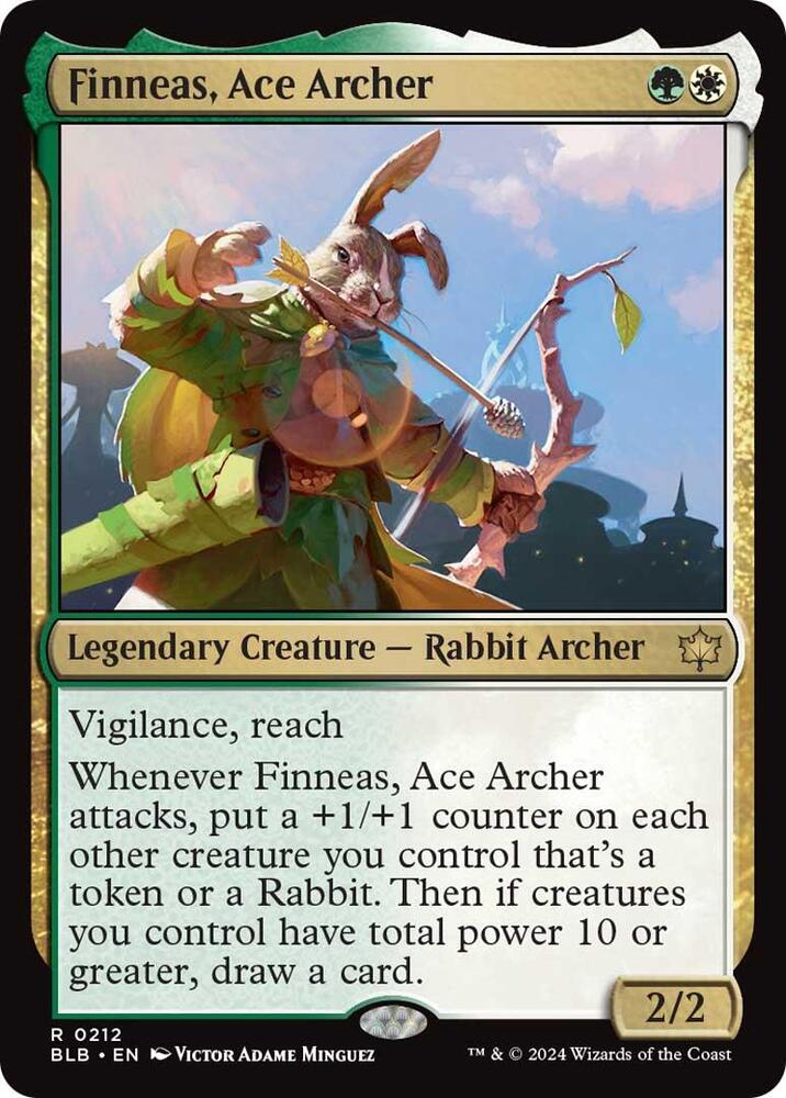 Finneas, Ace Archer (212) [Bloomburrow]
