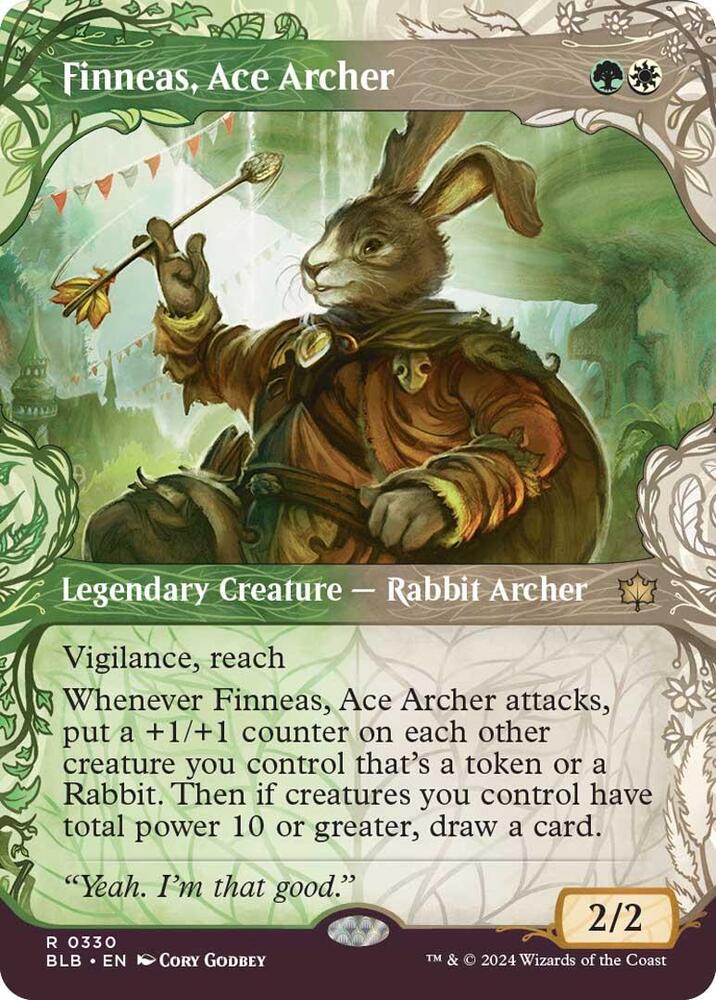 Finneas, Ace Archer (Showcase) (330) [Bloomburrow]