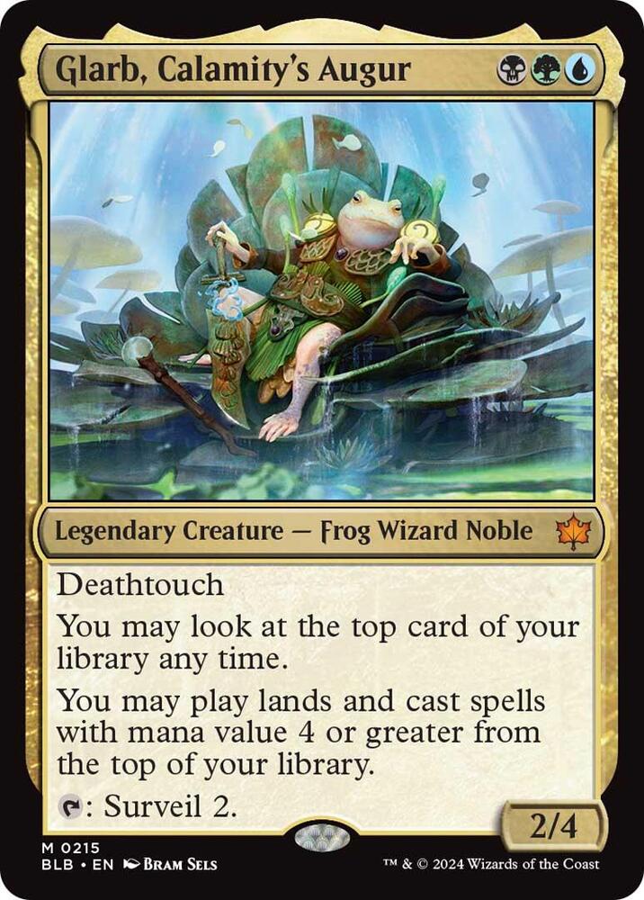 Glarb, Calamity's Augur (215) [Bloomburrow]