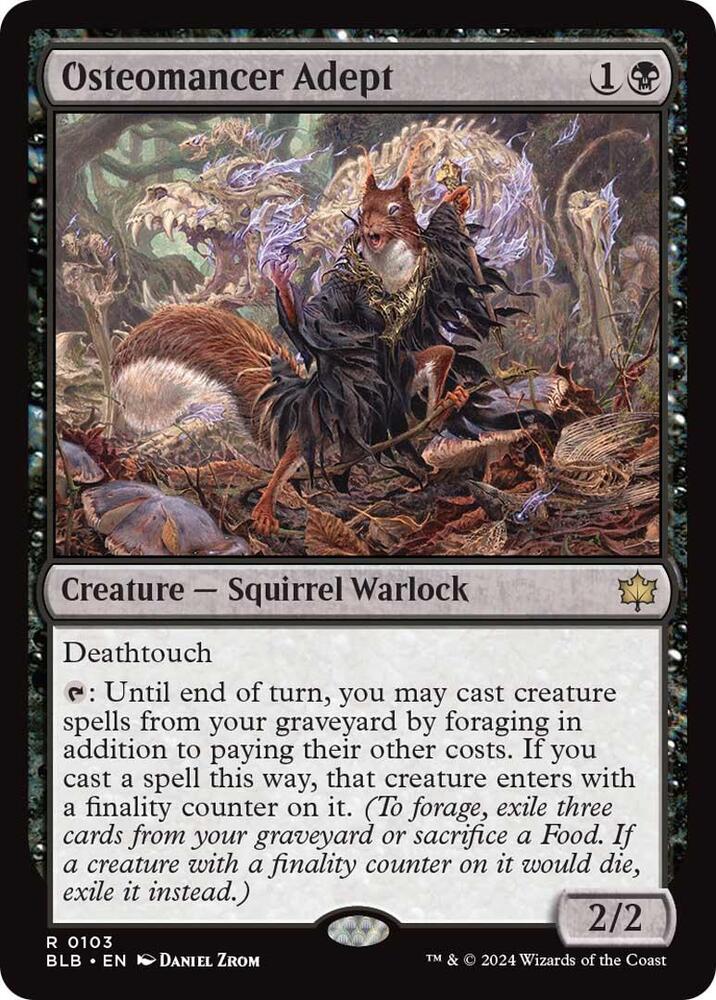 Osteomancer Adept (103) [Bloomburrow]