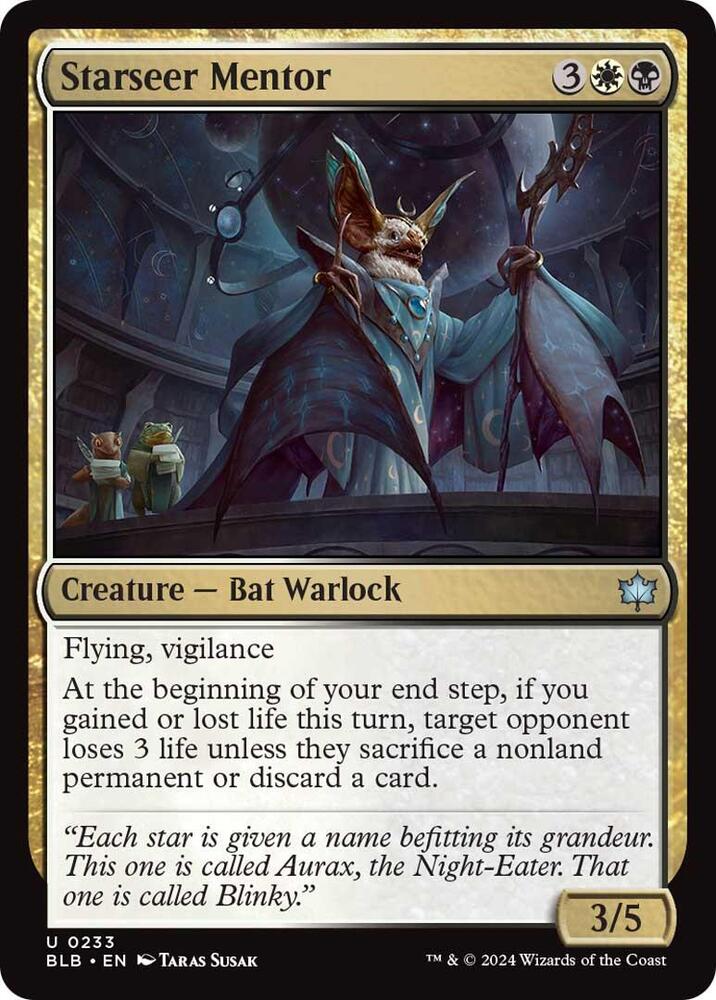 Starseer Mentor (233) [Bloomburrow]