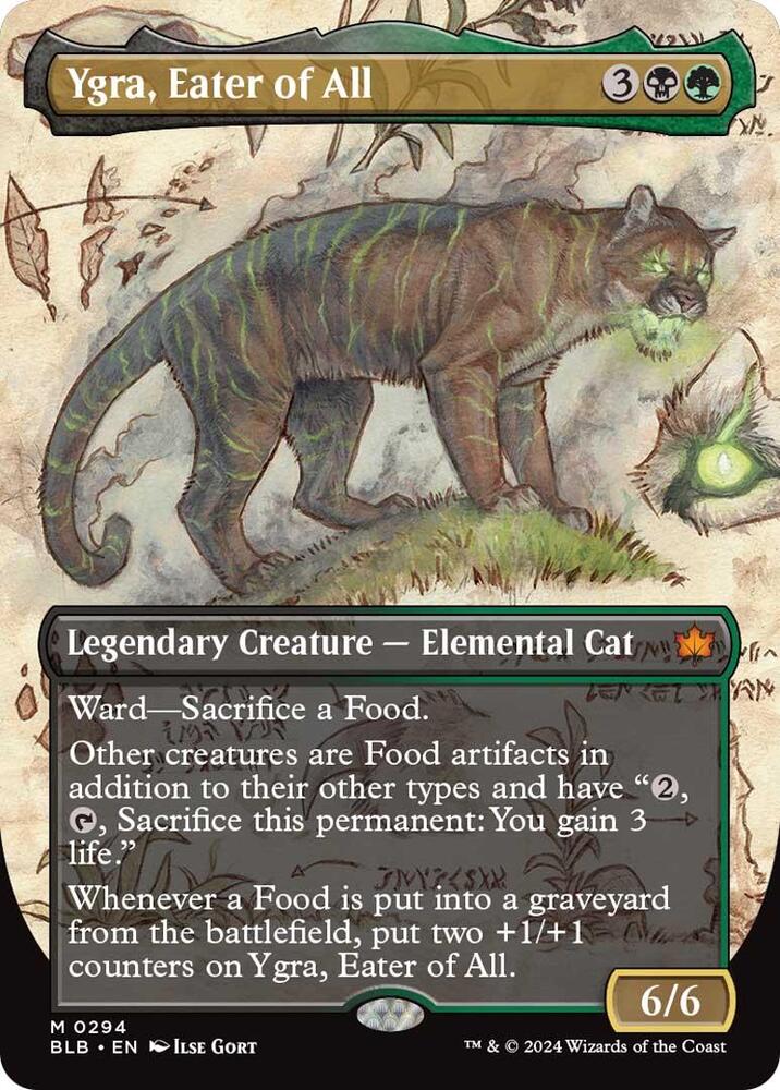 Ygra, Eater of All (Borderless) (294) [Bloomburrow]