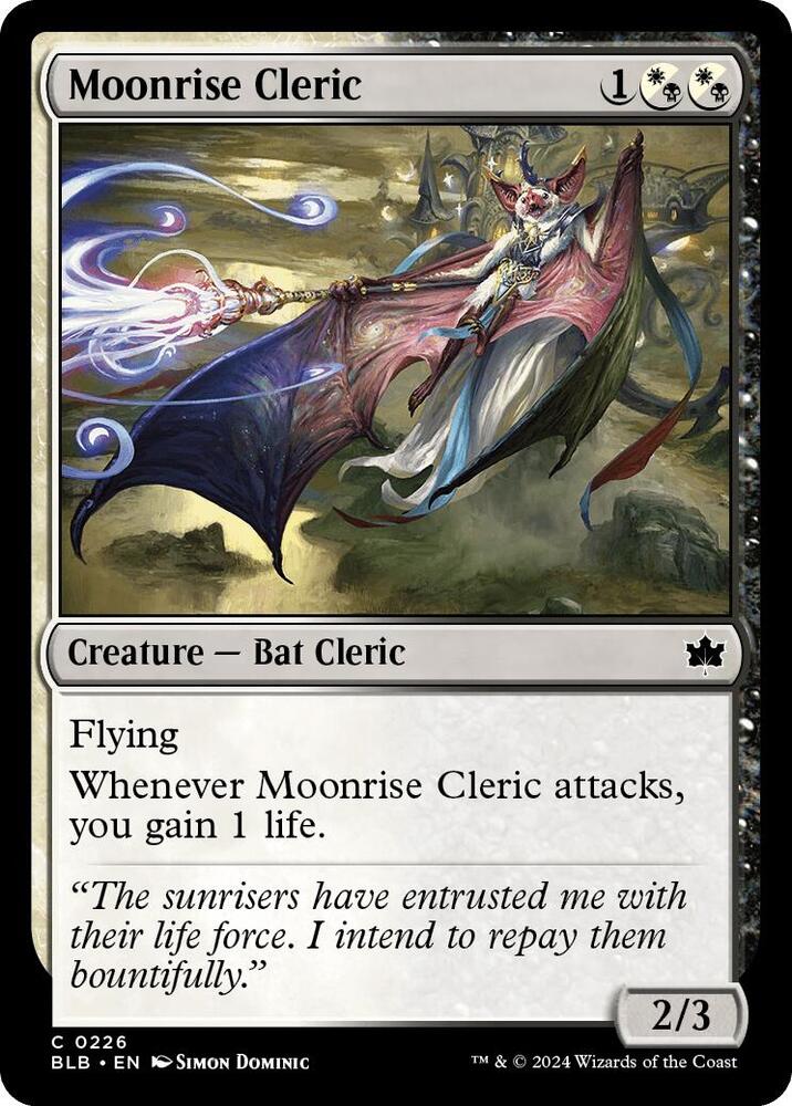 Moonrise Cleric (226) [Bloomburrow]
