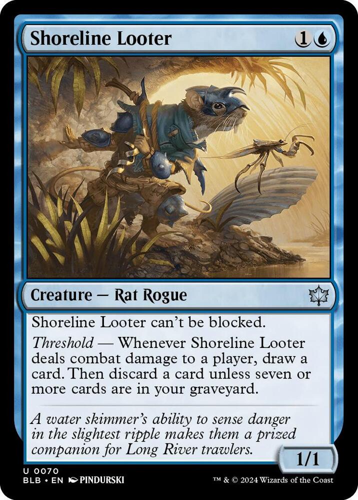 Shoreline Looter (70) [Bloomburrow]