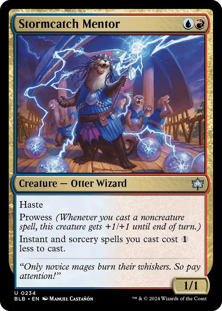 Stormcatch Mentor (234) [Bloomburrow]