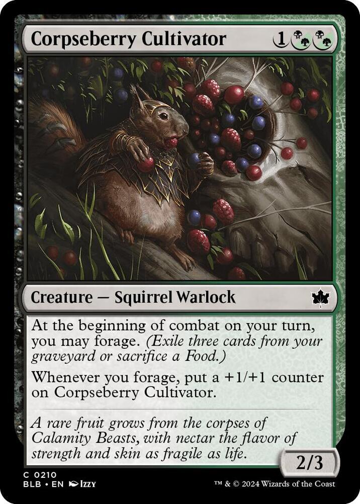 Corpseberry Cultivator (210) [Bloomburrow]